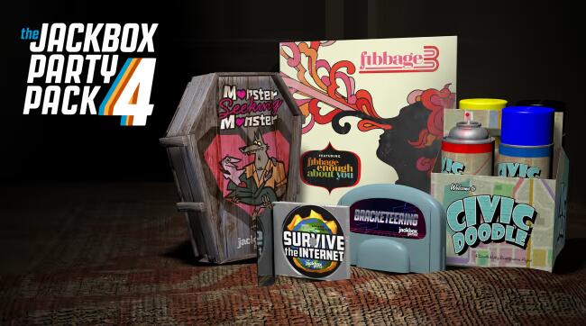 杰克盒子的派对游戏包4（The Jackbox Party Pack 4）游戏本体下载 nsp免费网盘下载