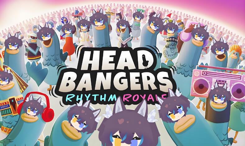 摇头鸽 节奏大逃杀 Headbangers Rhythm Royale 中文+v1.0.6+3DLC XCI整合版免费百度网盘下载