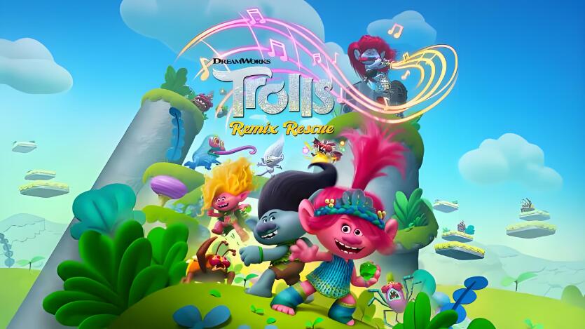 梦工厂巨魔混音营救 DreamWorks Trolls Remix Rescue 中文+v1.0.2+1DLC XCI整合版免费百度网盘下载