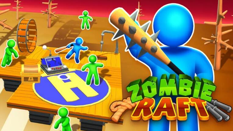 僵尸木筏 Zombie Raft 中文本体+v1.0.1 XCI整合版免费百度网盘下载